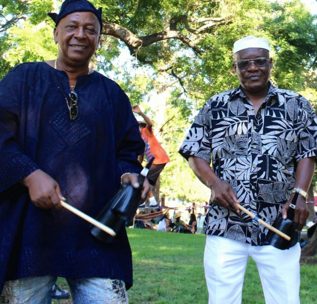 With CK Ladzekpo, long time friend